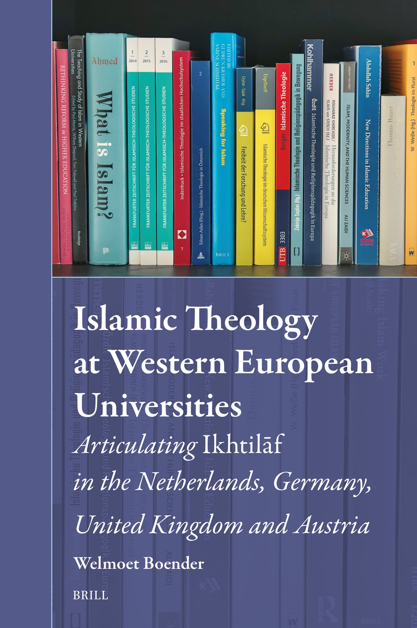 Cover image for Islamic Theology at Western European Universities ISBN 9789004750753